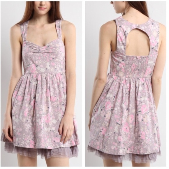 Free People Dresses & Skirts - Free People Sunkissed Tulle Floral Garden Dress